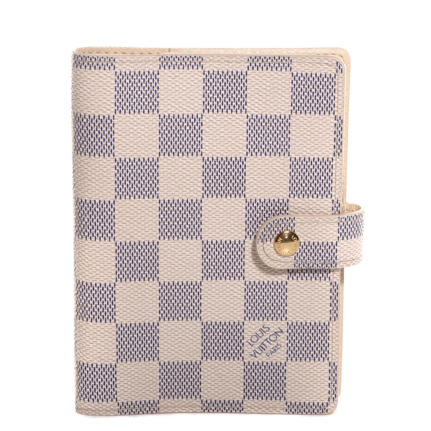 Louis Vuitton Damier Azur Small Ring Agenda Cover 1 of 7