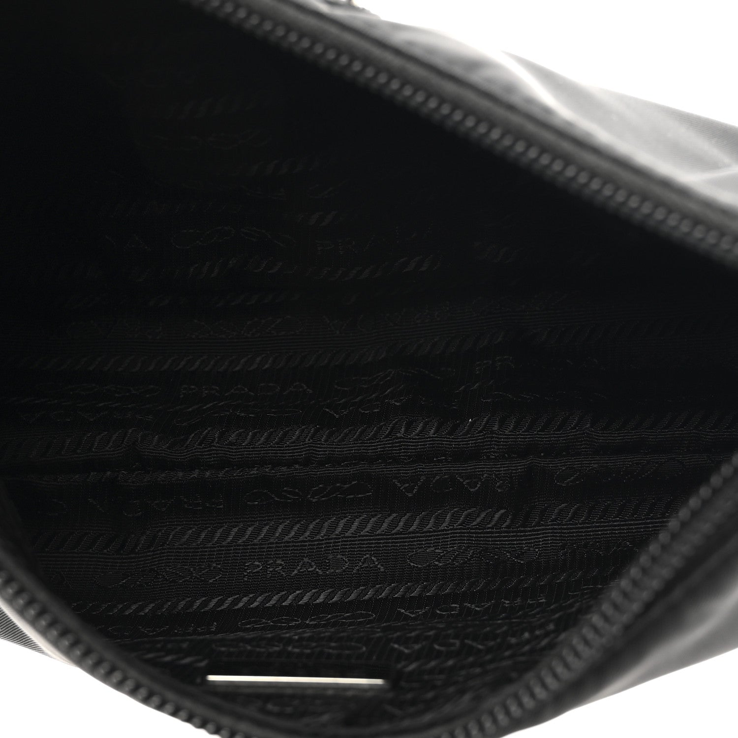 Prada Tessuto Nylon Mini Re-Edition 2000 Bag Black 5 of 10