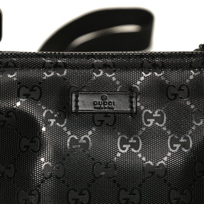 Gucci Imprime Monogram Small Flat Messenger Bag Black 12 of 12