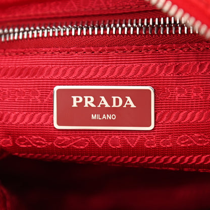 Prada Nylon Tessuto Impuntu Quilted Backpack Rosso 7 of 12