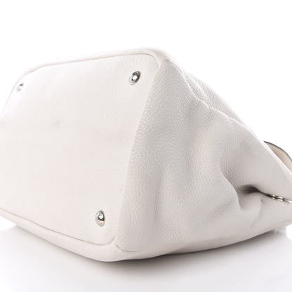 Prada Vitello Daino Top Handle Tote Bianco 10 of 12