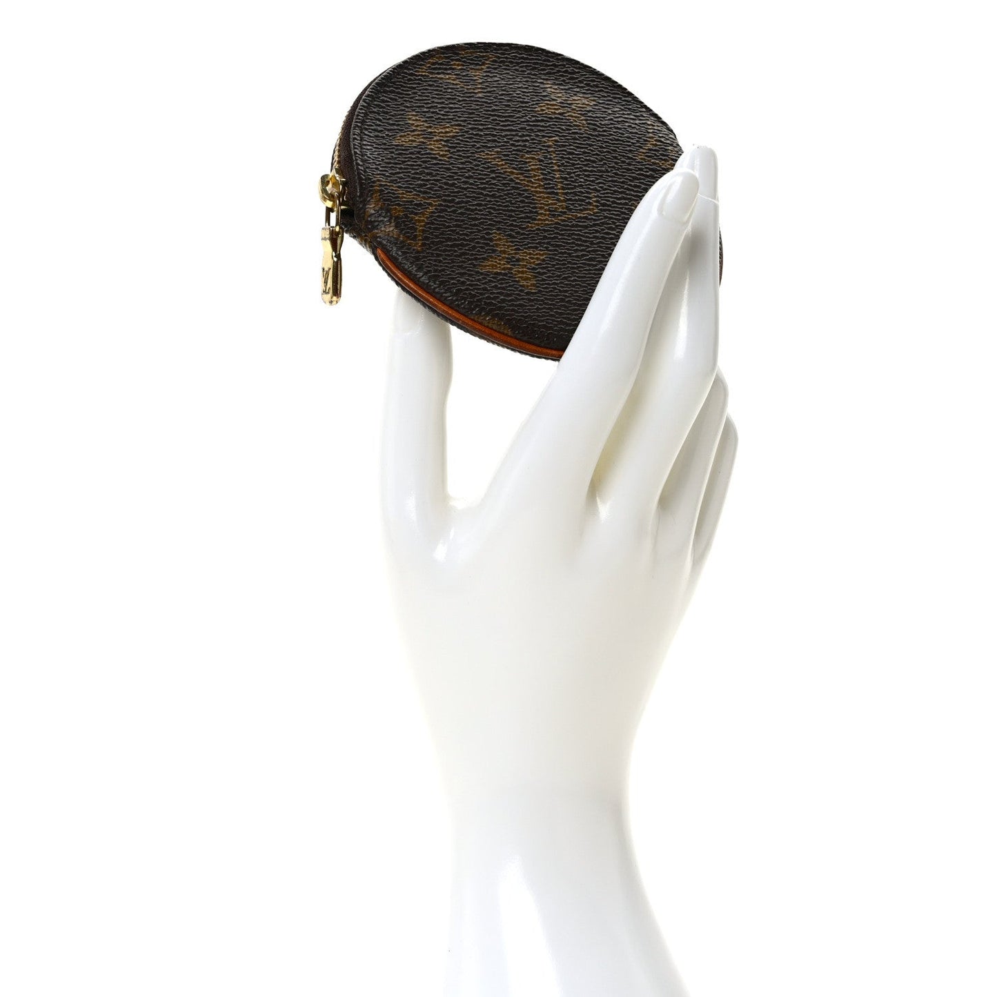Monogram Round Coin Purse
