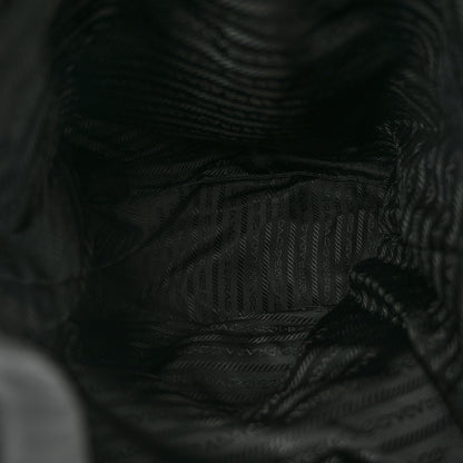 Prada Tessuto Nylon Vela Cinch Backpack Black 4 of 9