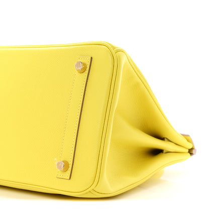 Hermes Epsom Birkin 30 Jaune Poussin 10 of 11