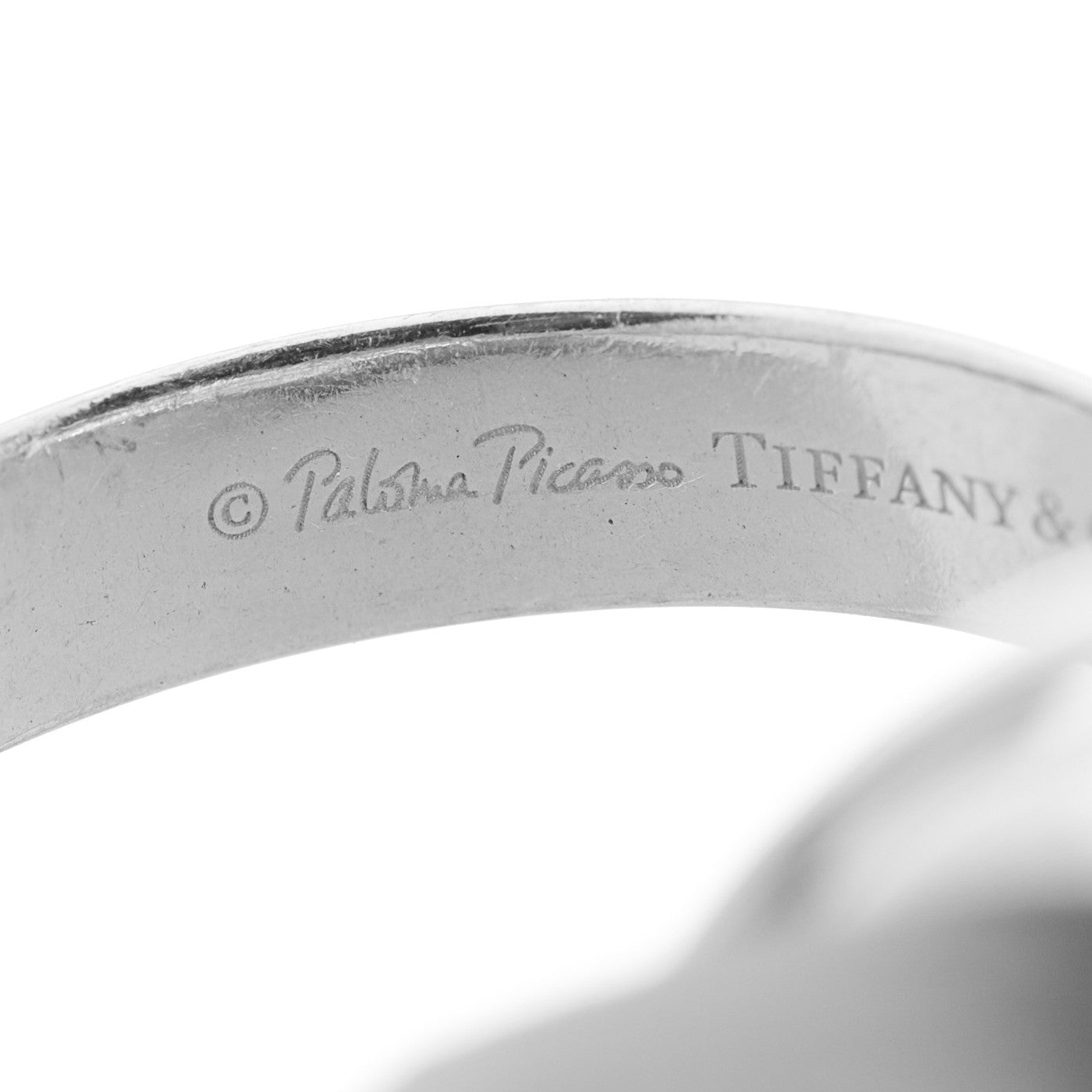 Tiffany Sterling Silver Paloma Picasso Melody 5 Band Ring 53 6.5 6 of 6