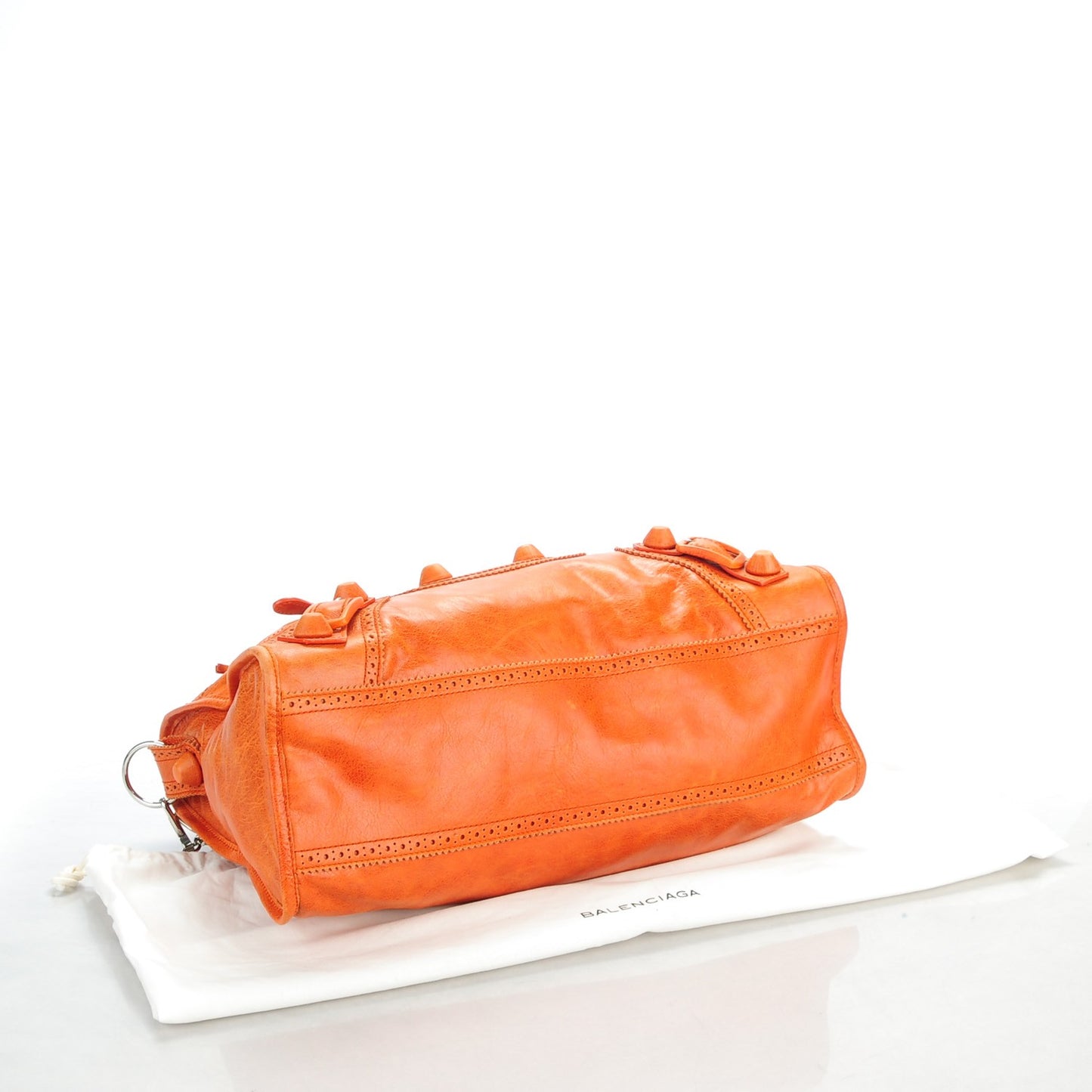 Agneau Giant Brogues Hardware City Mandarine
