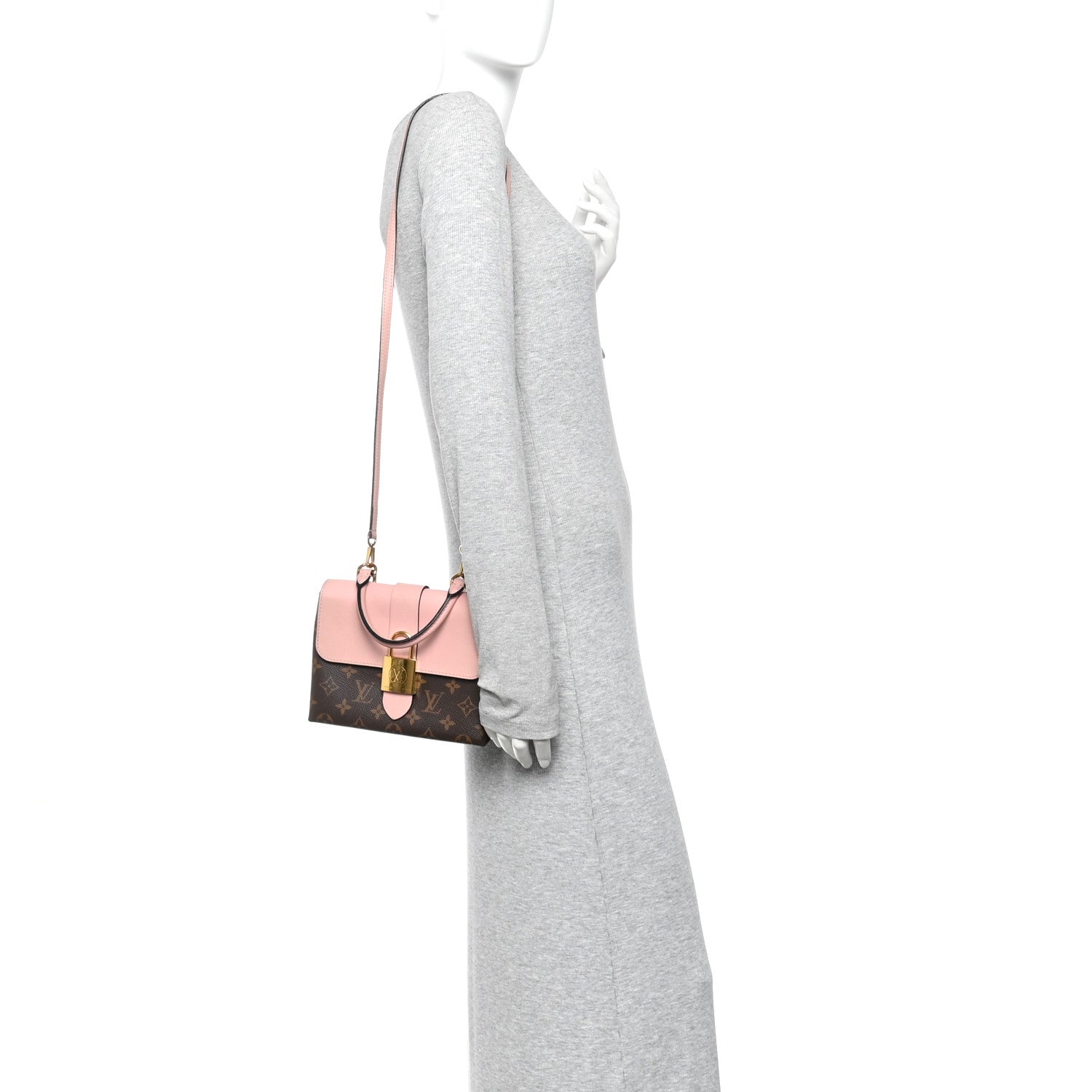 Louis Vuitton Monogram Locky BB Rose Poudre 2 of 10