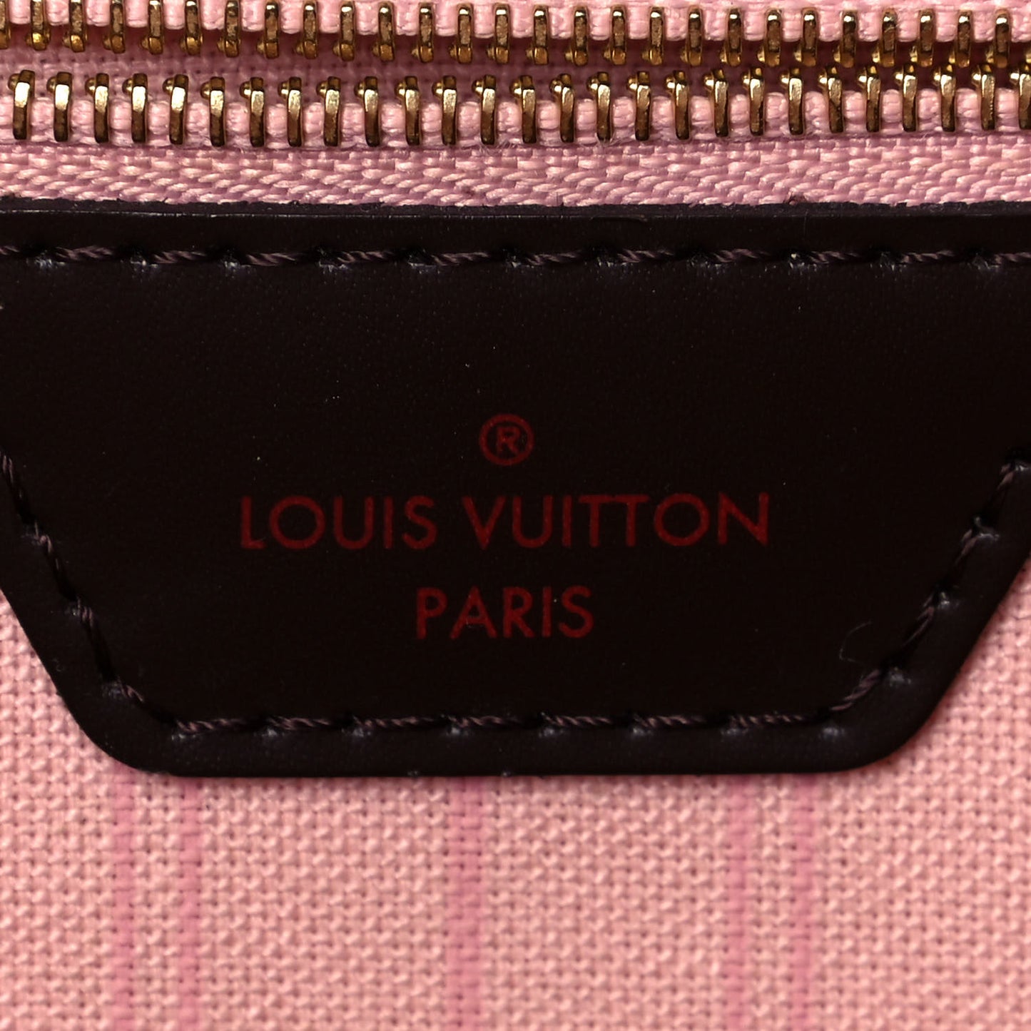 Damier Ebene Neo Neverfull MM Rose Ballerine