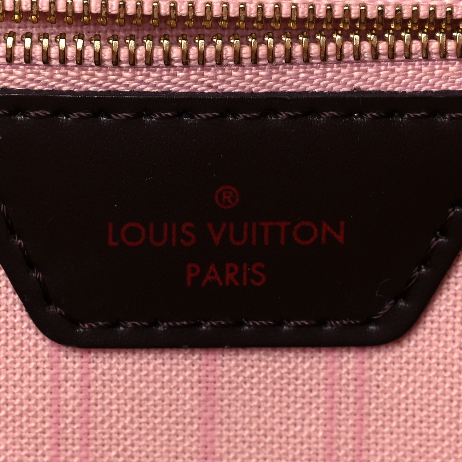 Louis Vuitton Damier Ebene Neo Neverfull MM Rose Ballerine 10 of 13