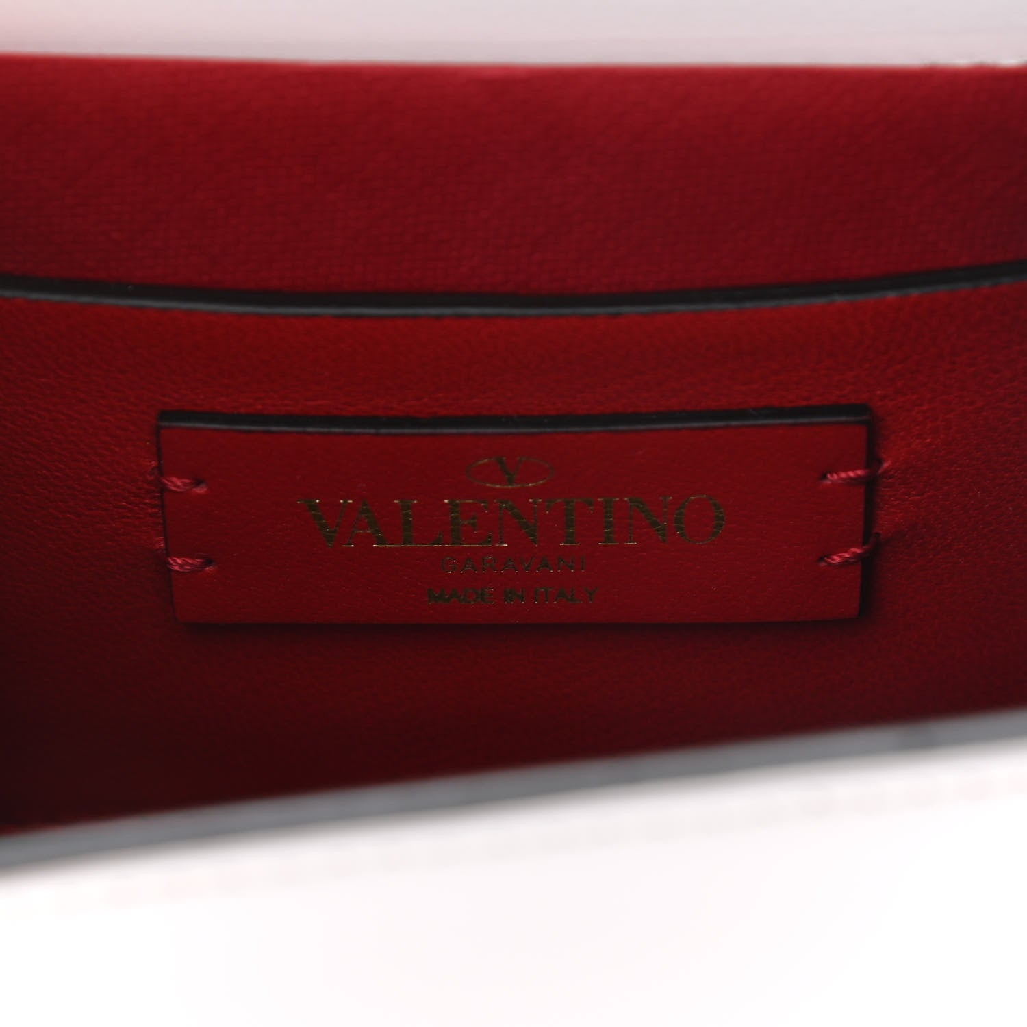 Valentino Garavani Smooth Calfskin Micro VSling Shoulder Bag White 6 of 9