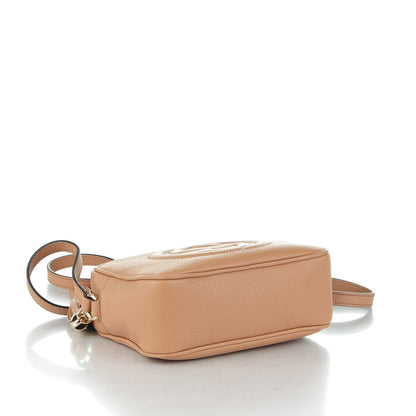 Gucci Pebbled Calfskin Small Soho Disco Bag Rose Beige 4 of 7