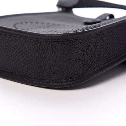 Hermes Taurillon Clemence Evelyne TPM Black 9 of 10