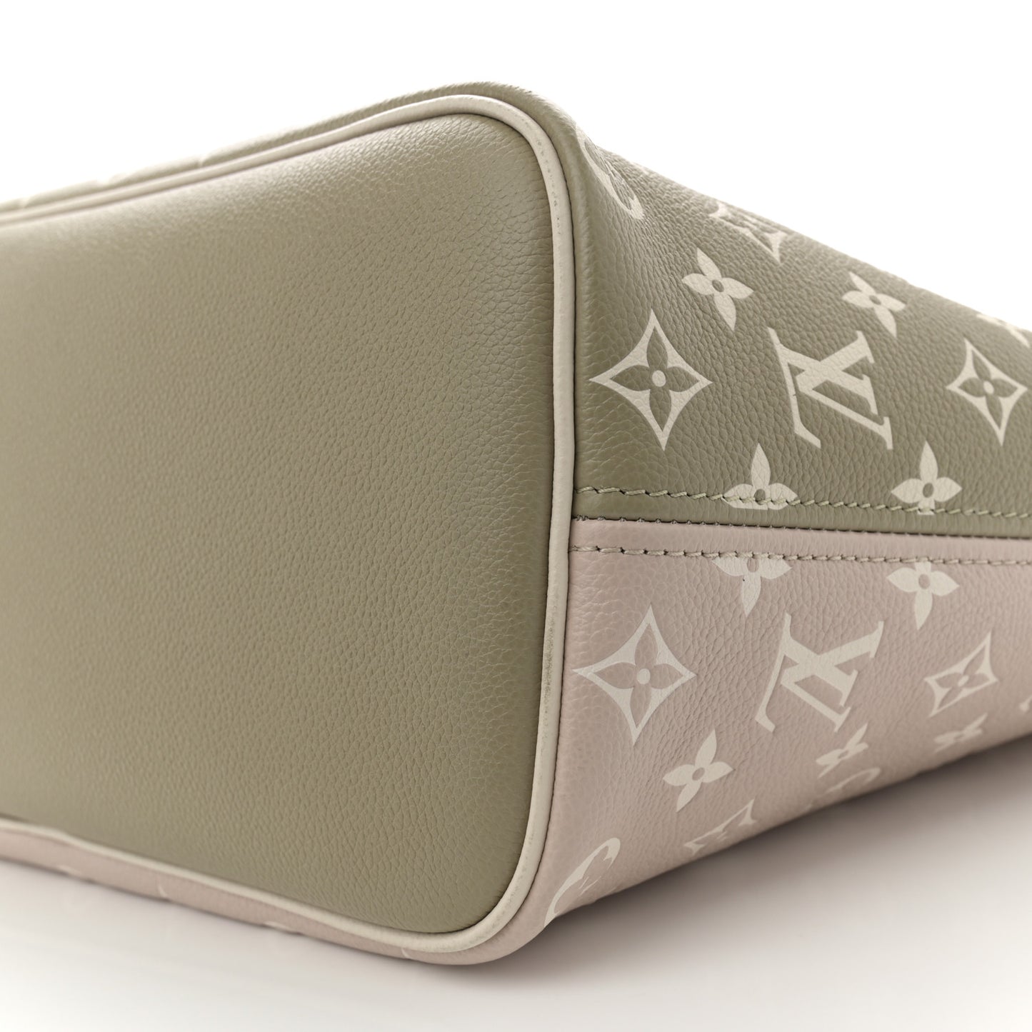 Empreinte Monogram Spring In The City Neverfull MM Kaki Beige Cream