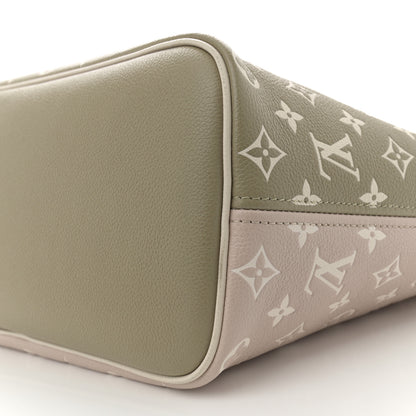 Louis Vuitton Empreinte Monogram Spring In The City Neverfull MM Kaki Beige Cream 10 of 11