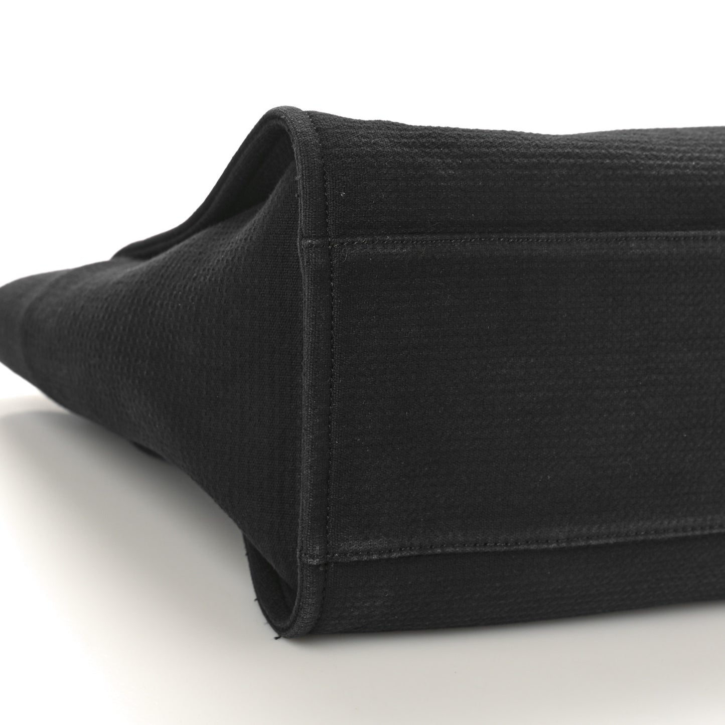 Mixed Fibers Large Deauville Tote Black