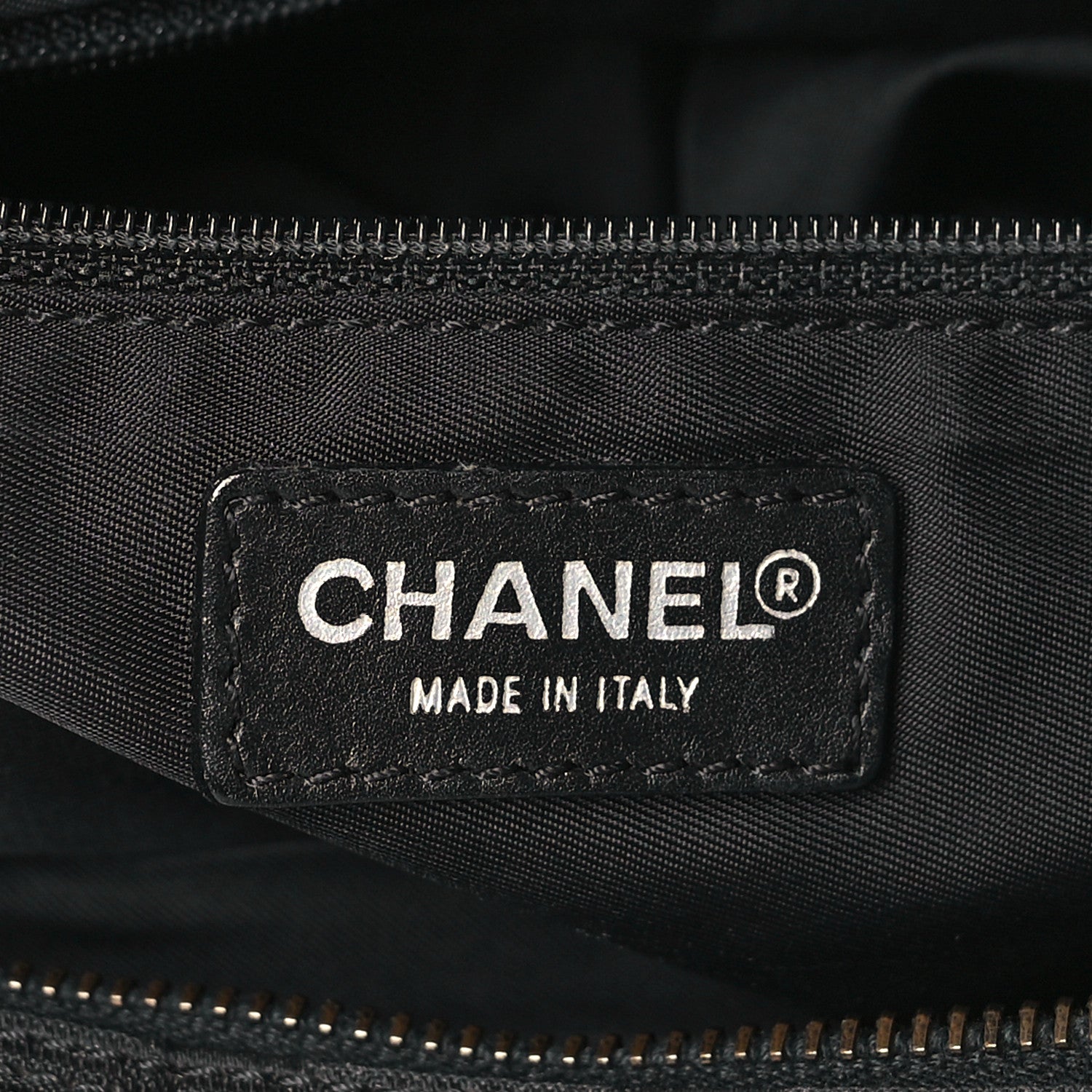 Chanel Nylon Travel Shoulder Bag Black 6 of 11