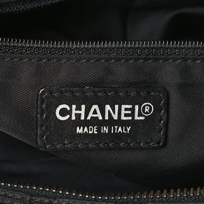 Chanel Nylon Travel Shoulder Bag Black 6 of 11