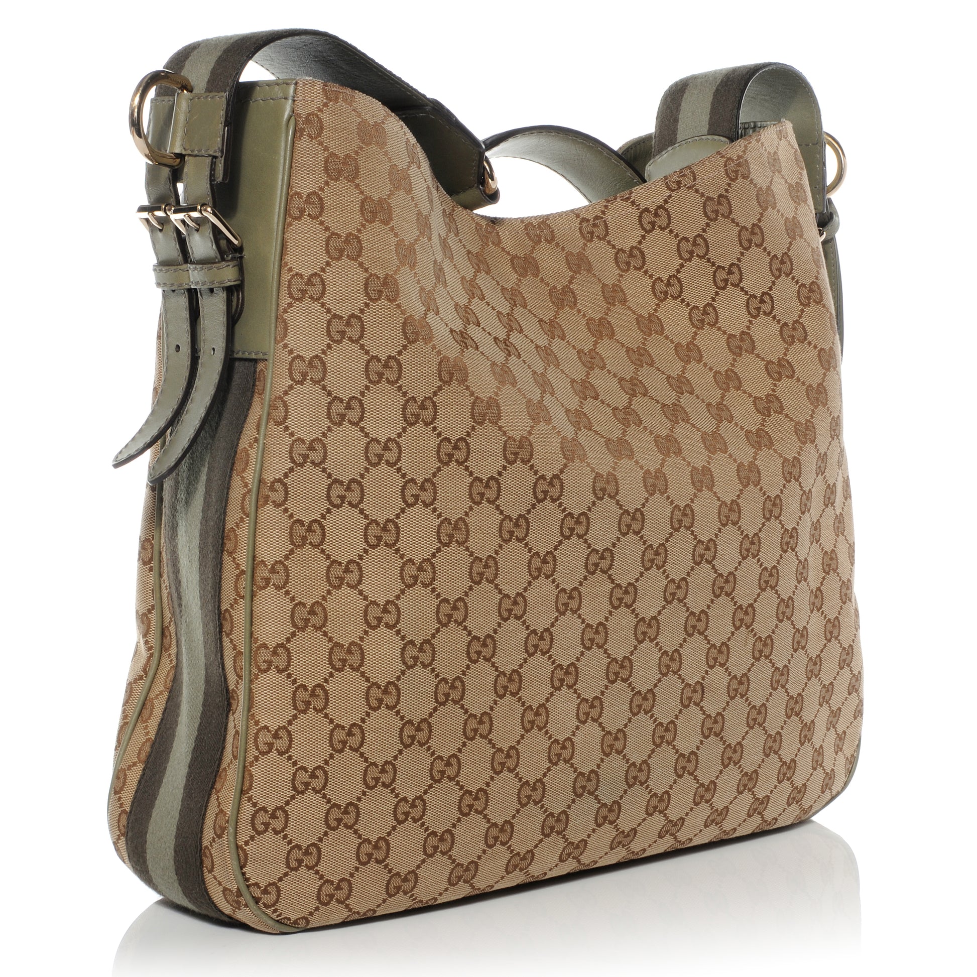 Gucci Monogram Medium Heritage Shoulder Bag 3 of 10