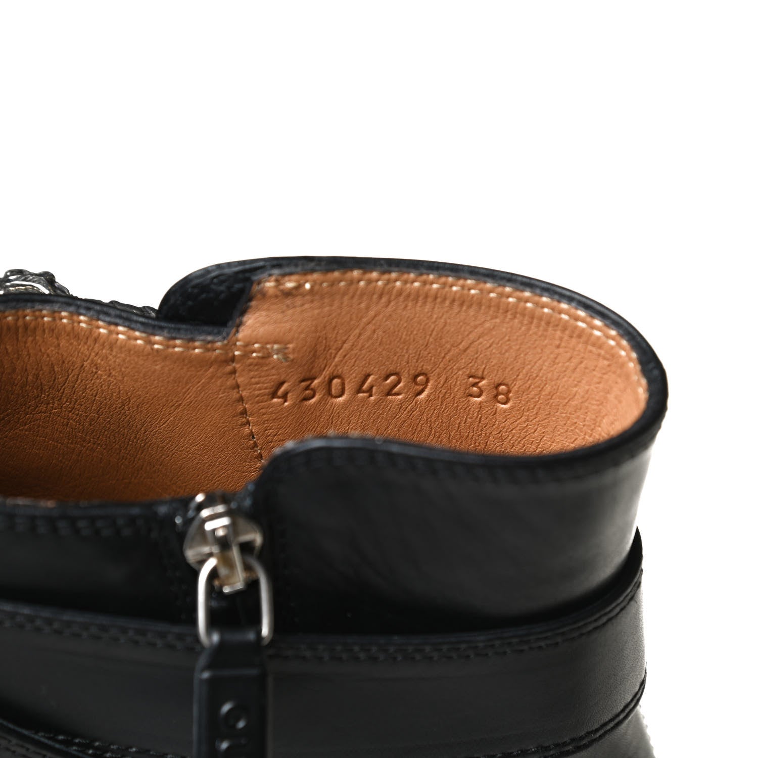 Gucci Calfskin Dionysus Elizabeth Ankle Boots 38 Black 10 of 13