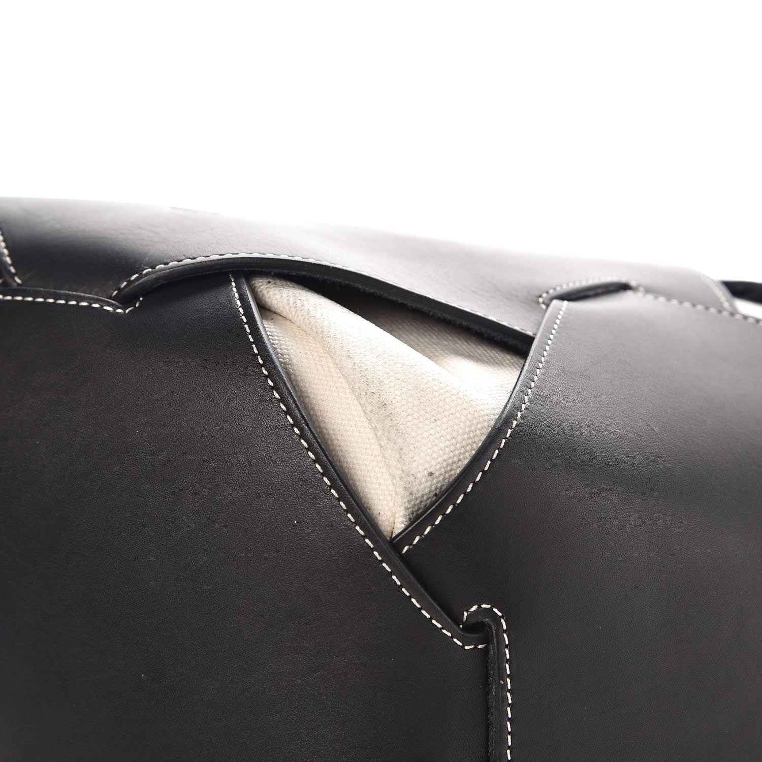 Celine Natural Calfskin Large Holdall Shoulder Bag Black 14 of 17