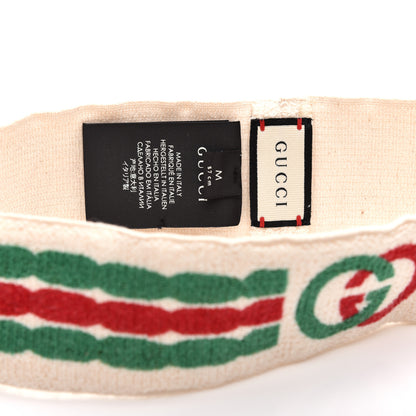 Gucci Cotton Interlocking G Headband and Wrist Set M Multicolor 4 of 4