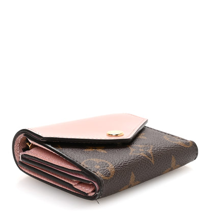 Louis Vuitton Monogram Zoe Wallet Rose Ballerine 8 of 12