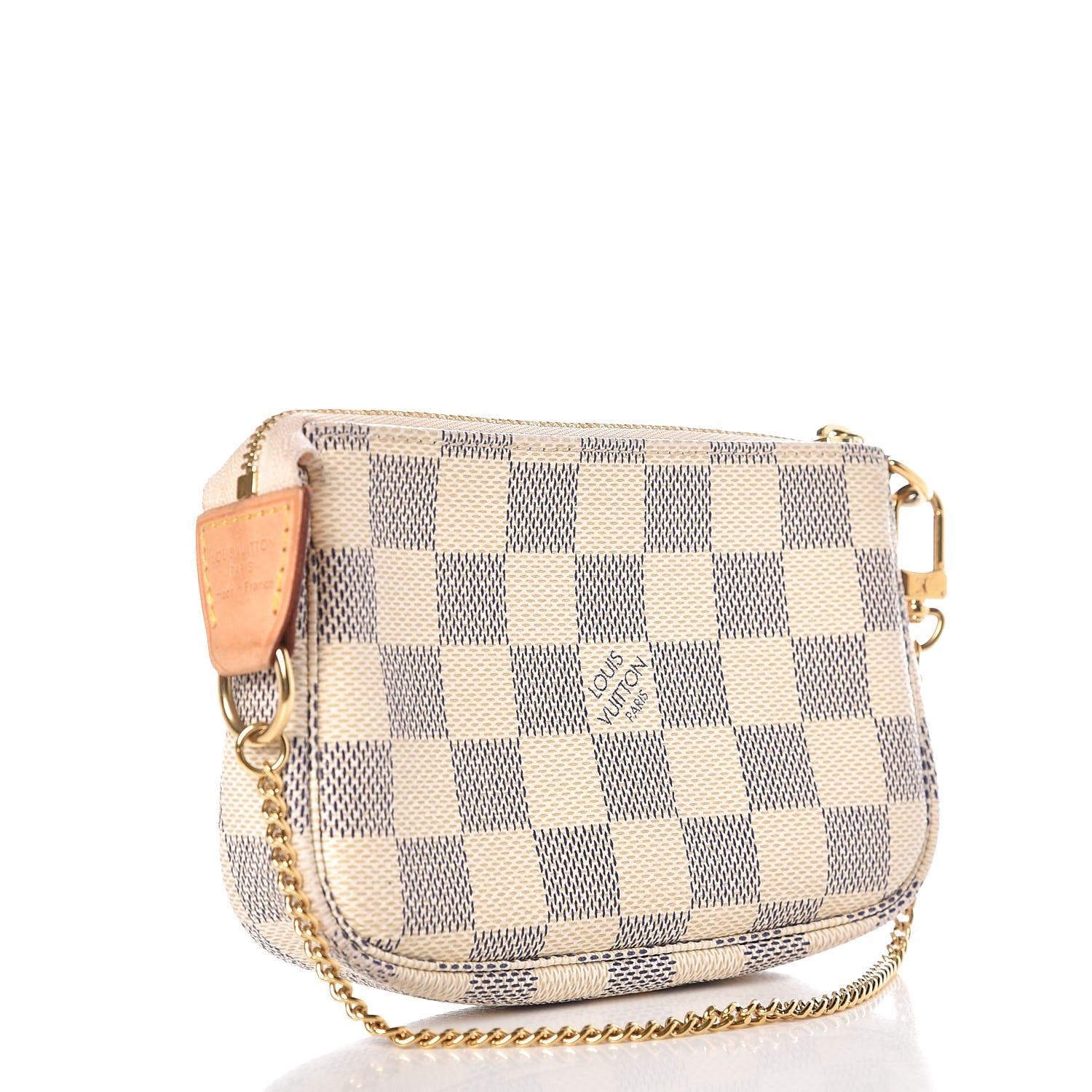 Louis Vuitton Damier Azur Mini Pochette Accessories 3 of 7