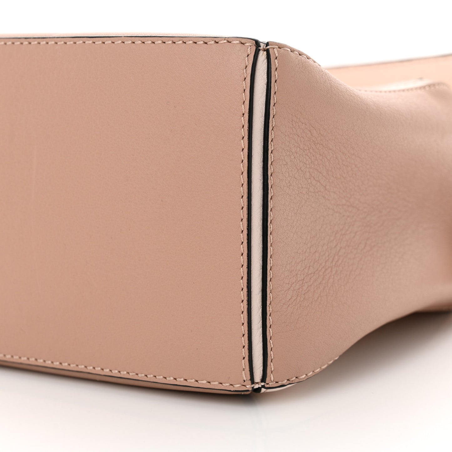 Calfskin Suede Small Puzzle Bag Blush