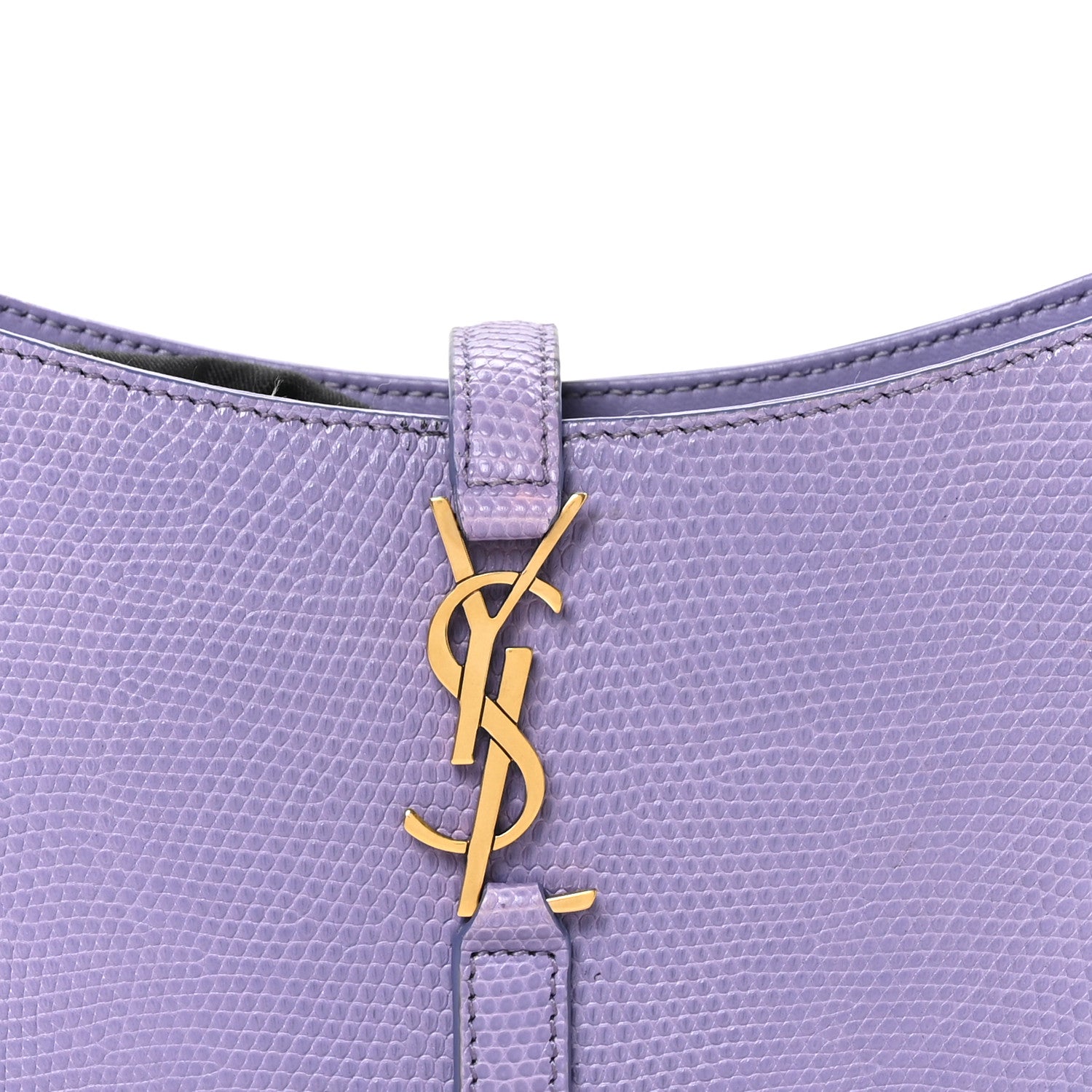 Saint Laurent Lizard Le 5 A 7 Mini Hobo Lilac 1619351 – FASHIONPHILE