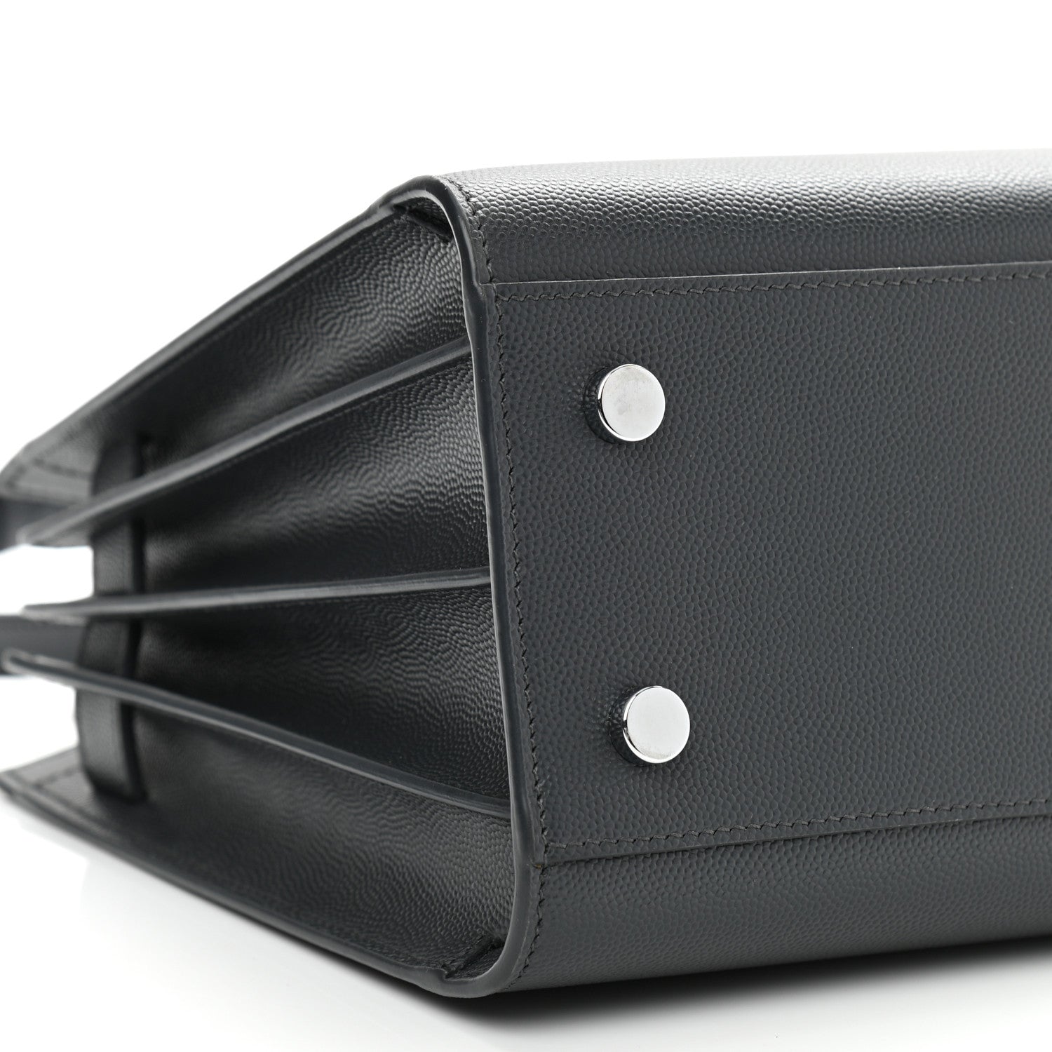 Saint Laurent Grain De Poudre Baby Sac De Jour Dark Smog 9 of 10