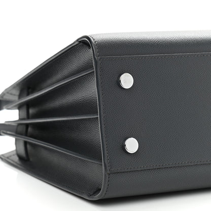 Saint Laurent Grain De Poudre Baby Sac De Jour Dark Smog 9 of 10