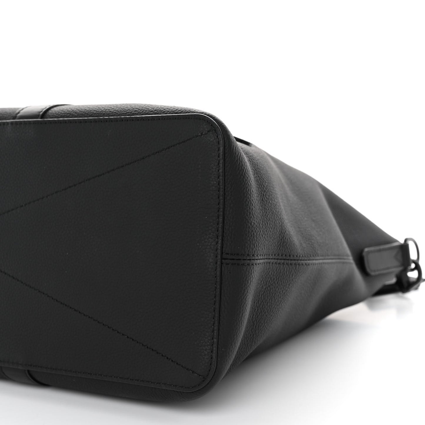 Calfskin Lockit Tote Black