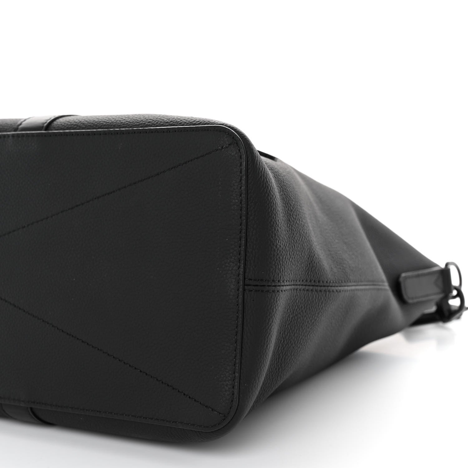 Louis Vuitton Calfskin Lockit Tote Black 9 of 9