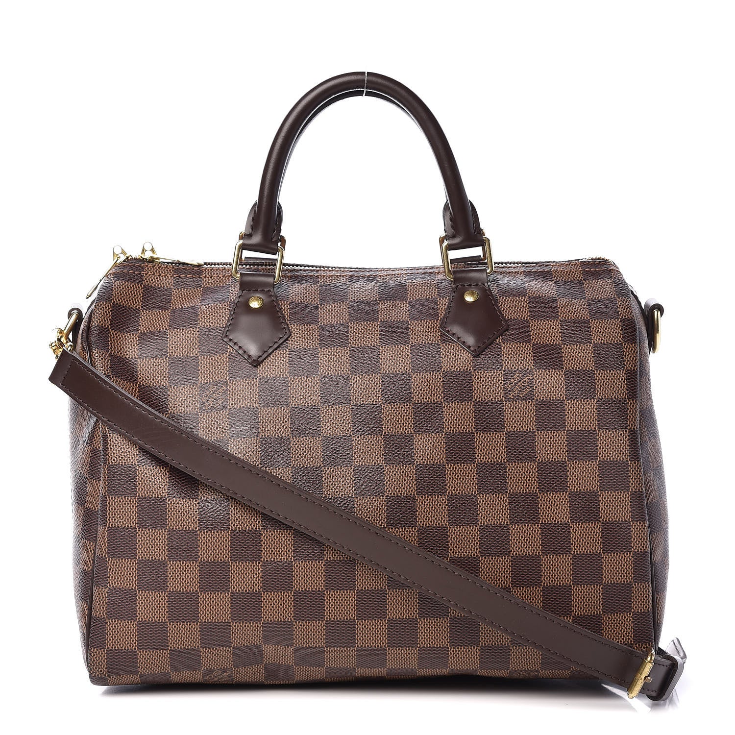 Louis Vuitton Damier Ebene Speedy Bandouliere 30 1 of 10