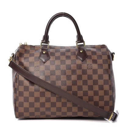 Louis Vuitton Damier Ebene Speedy Bandouliere 30 1 of 10