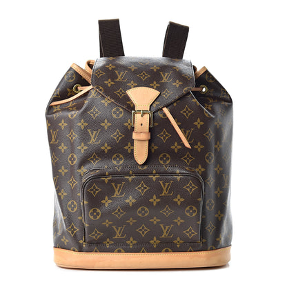 Louis Vuitton Monogram Montsouris GM Backpack 1 of 17