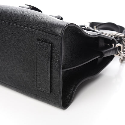 Saint Laurent Grained Calfskin Baby Sac De Jour Souple Black 8 of 9