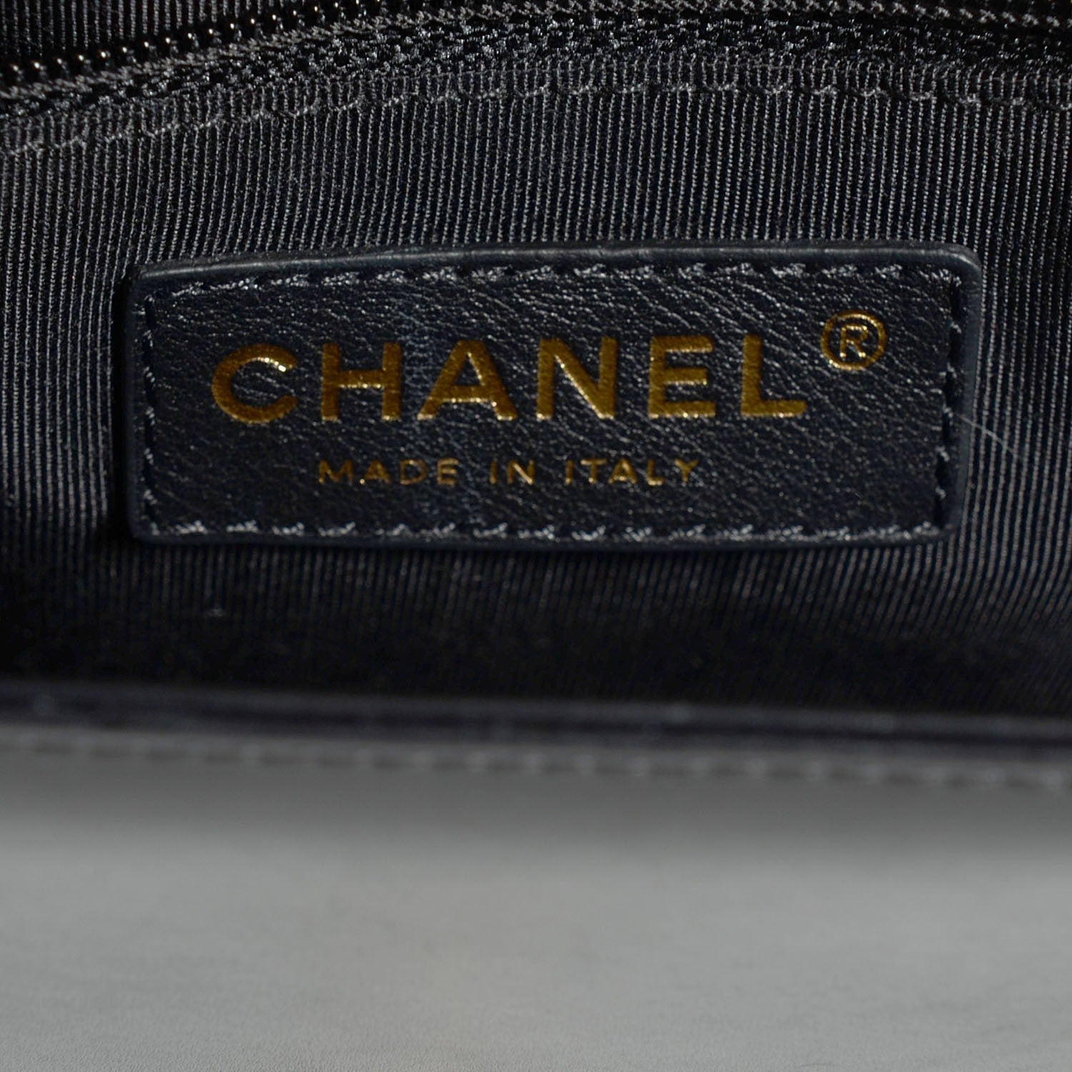 Chanel Glazed Calfskin Large Boy Flap Black 8 of 8