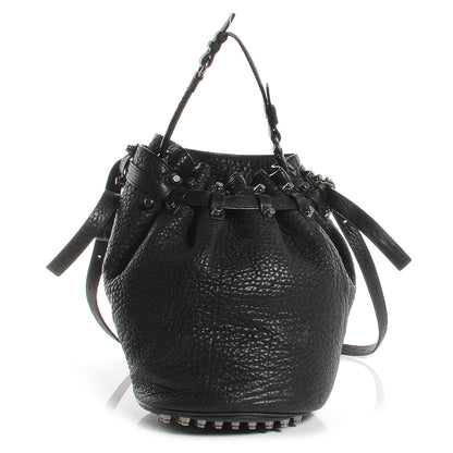 Alexander Wang Leather Diego Bucket Bag Black 1 of 6