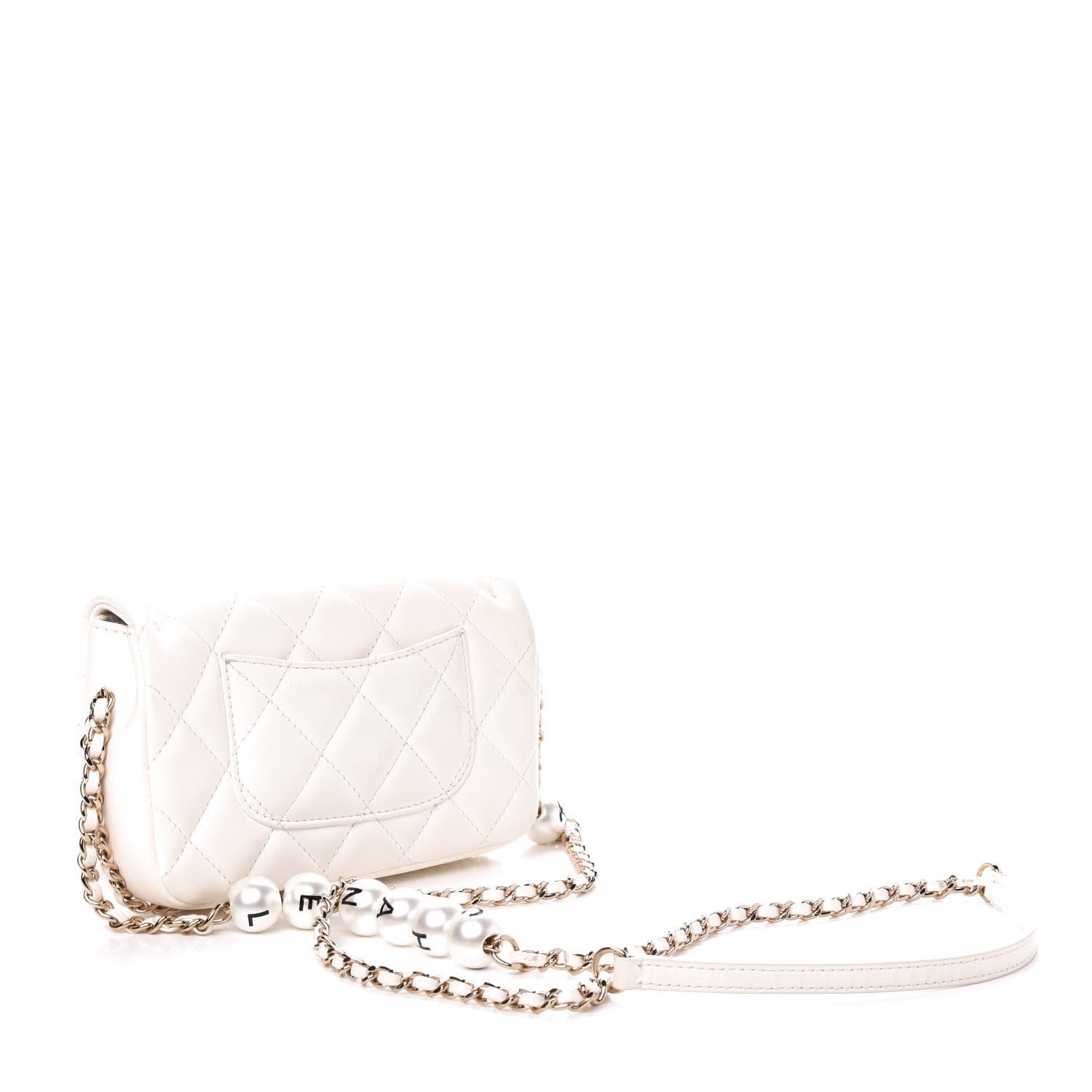 Chanel Lambskin Quilted Mini My Precious Flap White 3 of 11