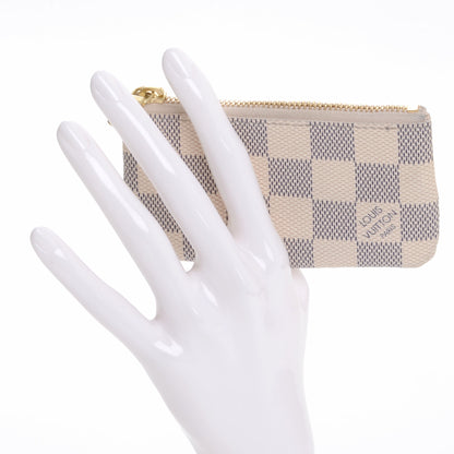 Louis Vuitton Damier Azur Key Pouch 2 of 7