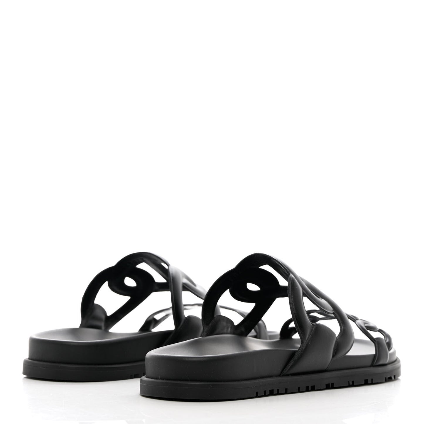 Nappa Womens Extra Sandals 38.5 Black