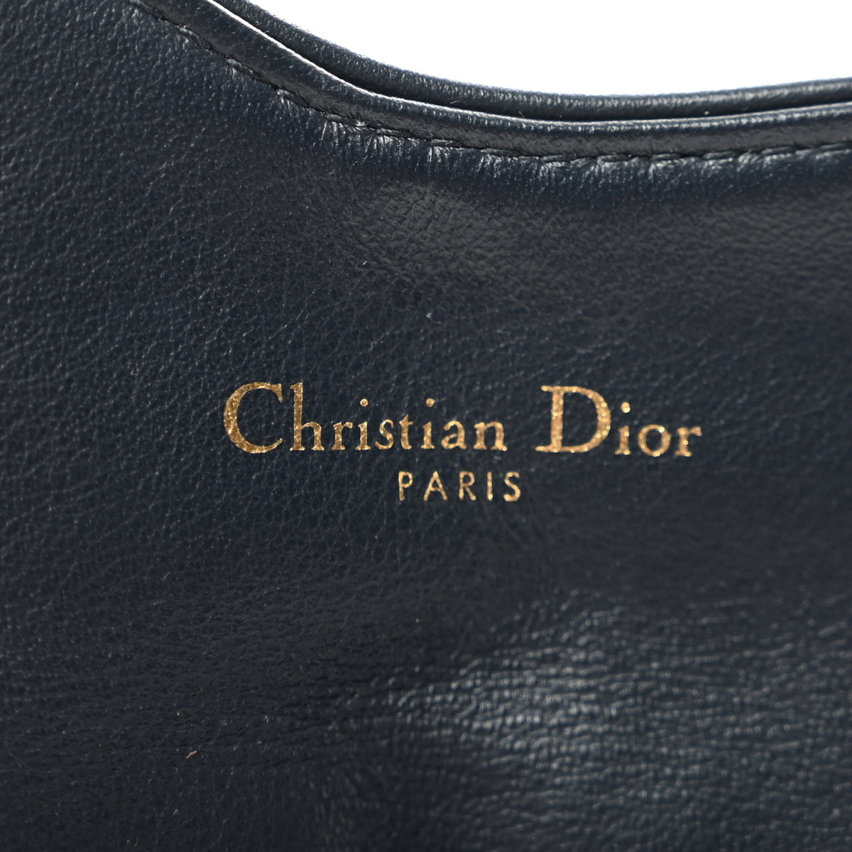 Christian Dior Oblique Saddle Card Holder Blue 6 of 10