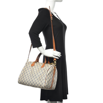 Louis Vuitton Damier Azur Speedy Bandouliere 30 2 of 26