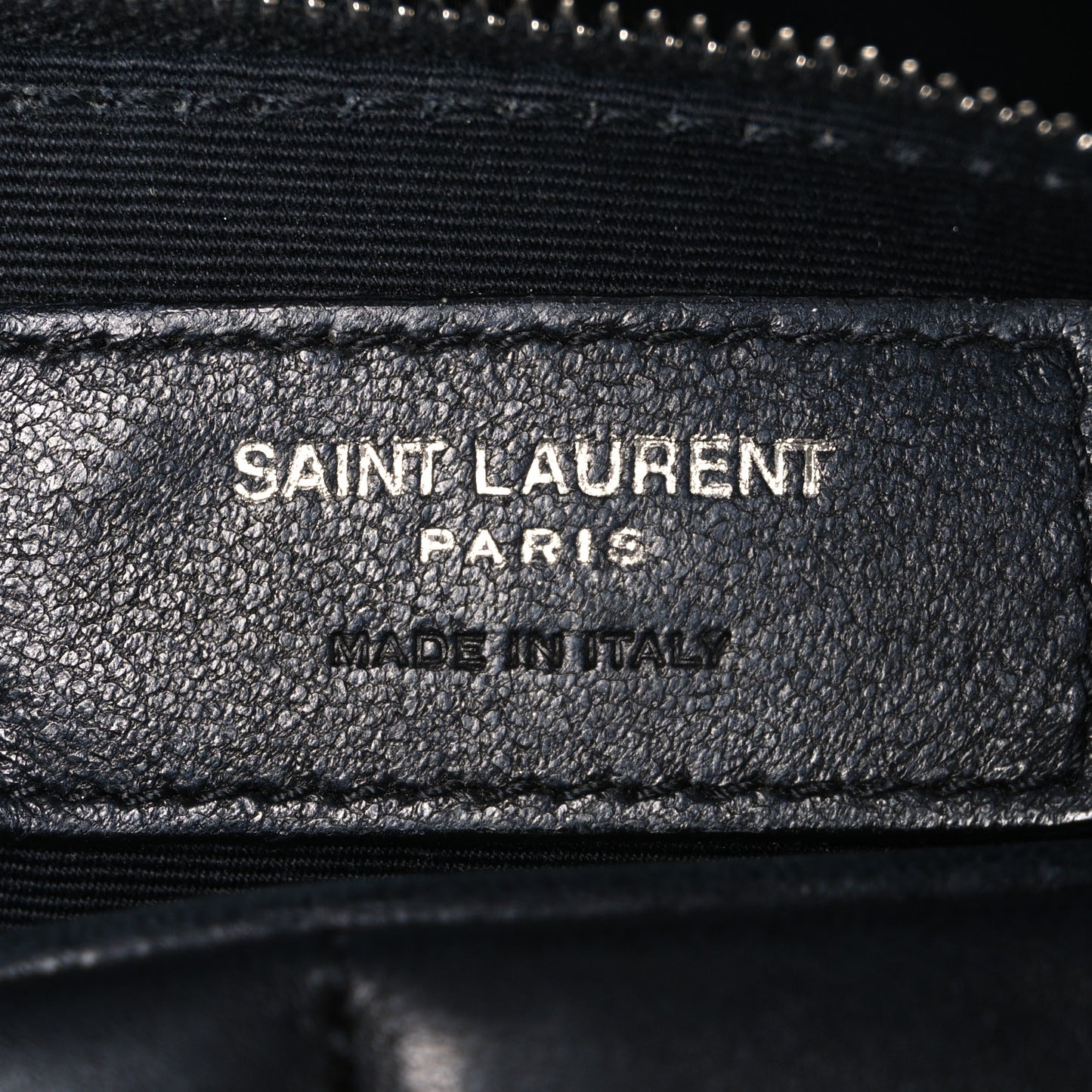 Lambskin Quilted Medium Loulou Puffer Monogram Chain Satchel Black