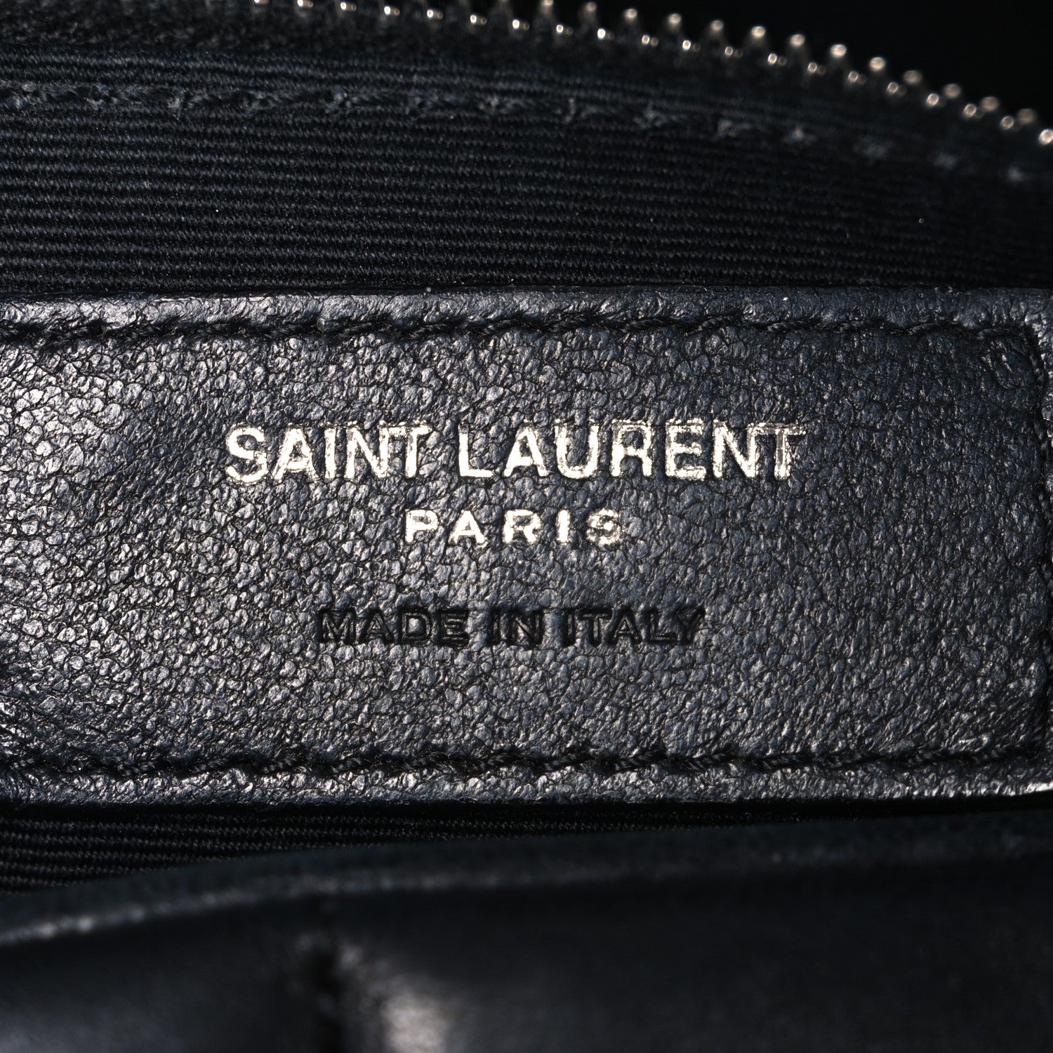 Saint Laurent Lambskin Quilted Medium Loulou Puffer Monogram Chain Satchel Black 6 of 10