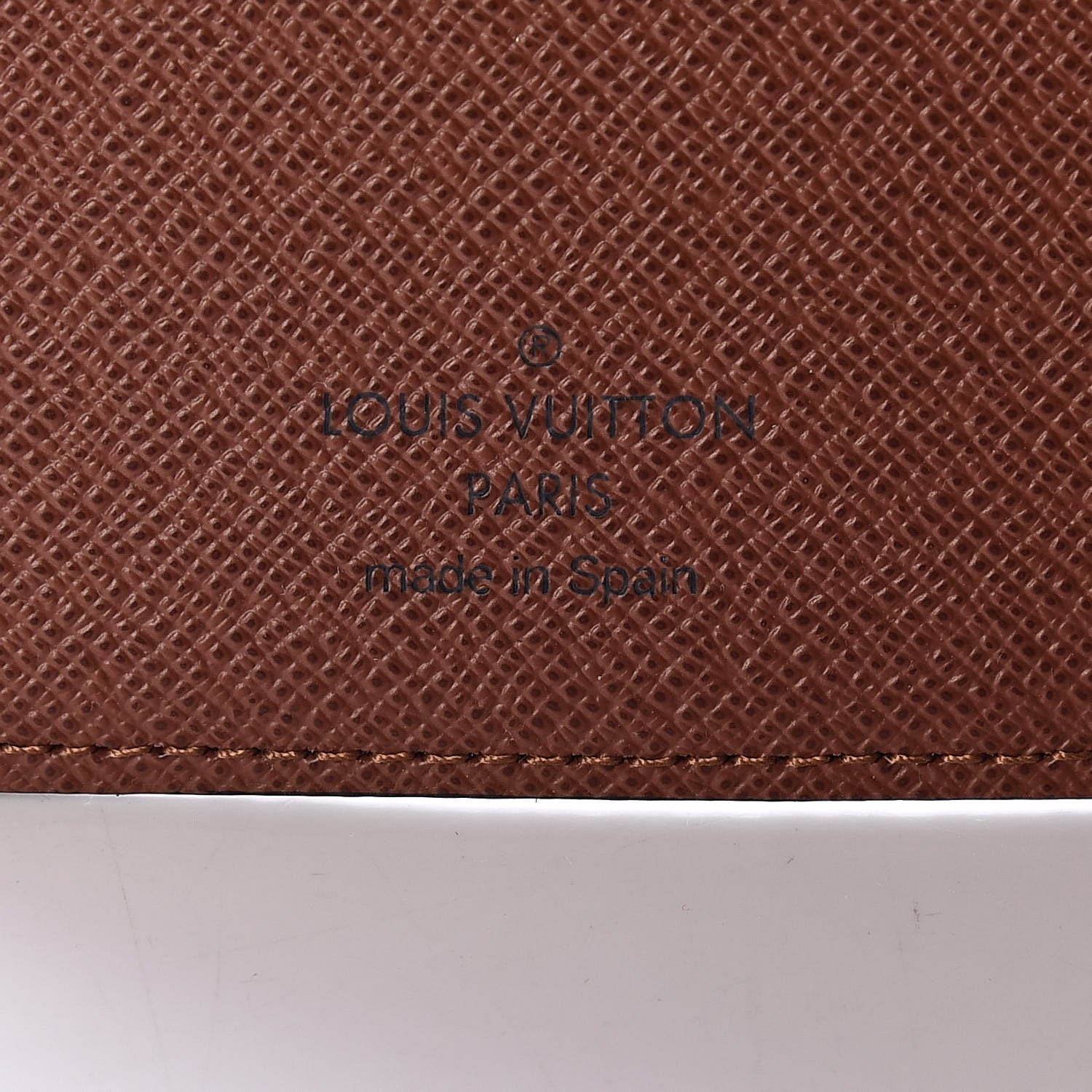 Louis Vuitton Monogram Simple Checkbook Holder Wallet Cover 6 of 7