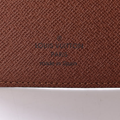 Louis Vuitton Monogram Simple Checkbook Holder Wallet Cover 6 of 7
