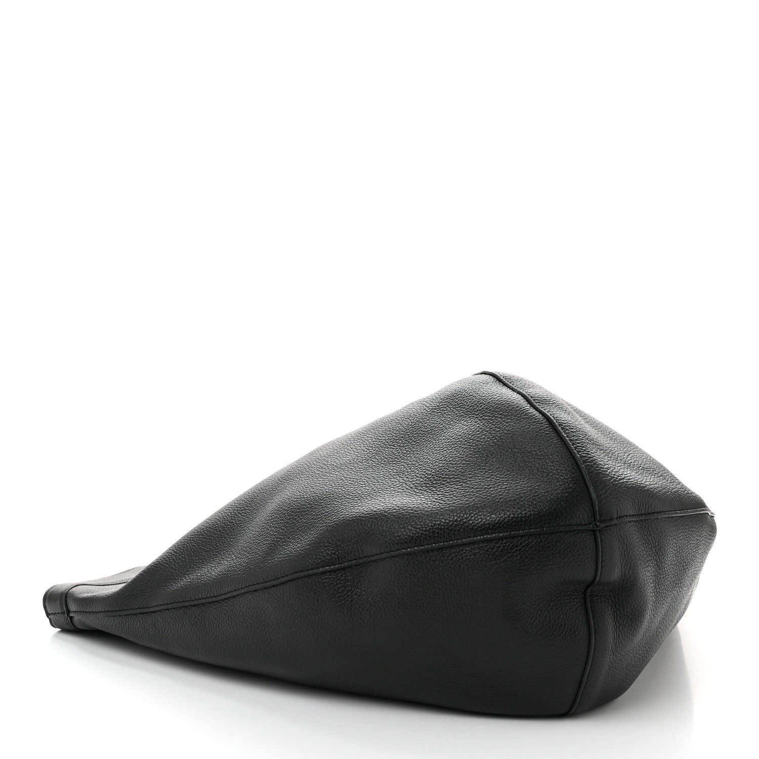 Mansur Gavriel Calfskin Soft M Hobo Black 4 of 10
