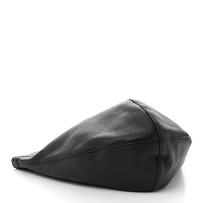 Mansur Gavriel Calfskin Soft M Hobo Black 4 of 10